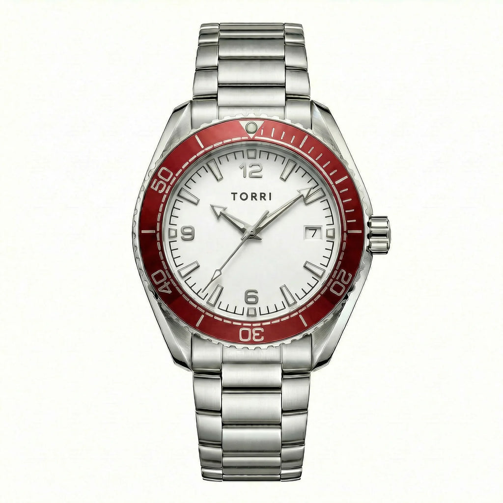 Torri TOR194 Men's Sapphire Crystal Stainless Steel Watch
