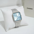Casio Collection Analog MTP-B185D-2A2VDF Blue Dial Stainless Steel Men's Watch