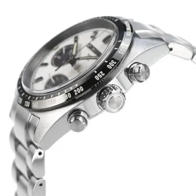 Seiko Prospex SBDL085 (SSC813P1) "Panda" Speedtimer Solar Chronograph White Dial 39mm Stainless Steel Men's Watch